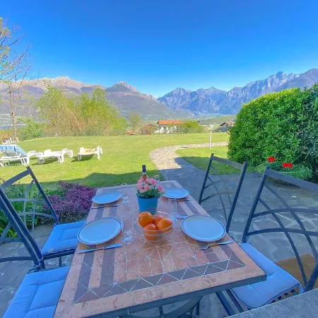 Apartment Sole 4 Garten Mit Pool Eg Colico