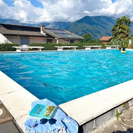 Apartamento Sole 4 Garten Mit Pool Eg Colico